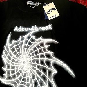 Black Aelfric Eden spiderweb tshirt